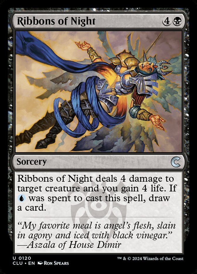 Ribbons of Night (120) - Ravnica: Clue Edition (CLU)