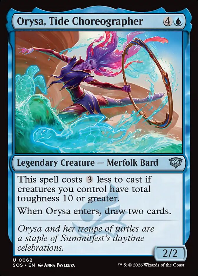 Orysa, Tide Choreographer (62) - Secrets of Strixhaven (SOS)