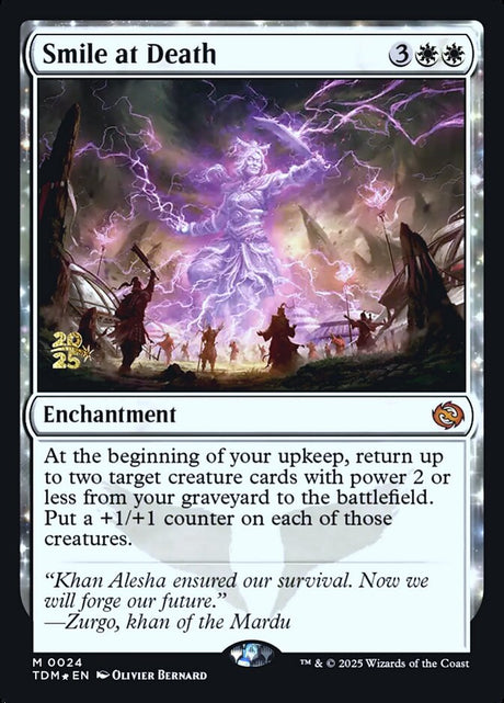 Smile at Death (24s) - Tarkir: Dragonstorm Promos (PTDM)