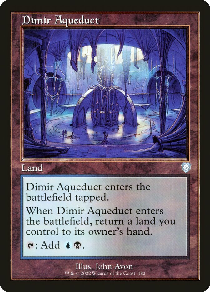 Dimir Aqueduct (182) - The Brothers' War Commander (BRC)