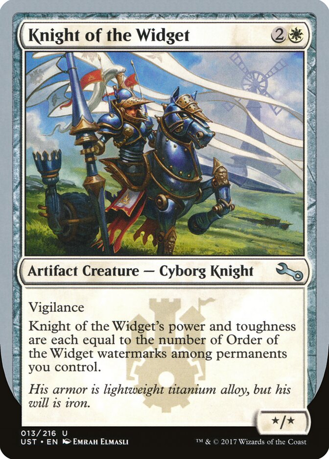 Knight of the Widget (13) - Unstable (UST)