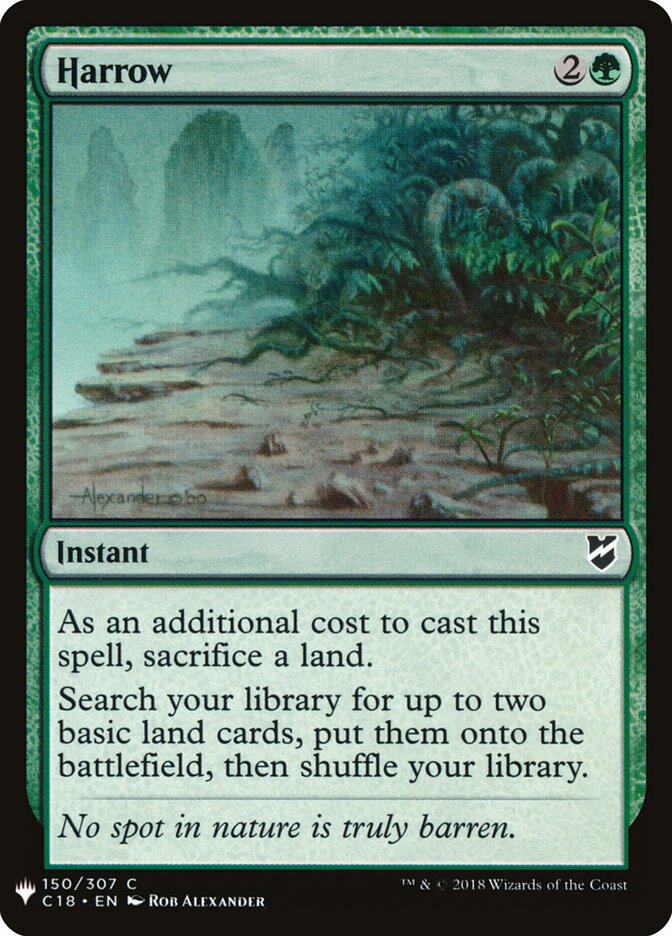 Harrow (C18-150) - The List (PLST)