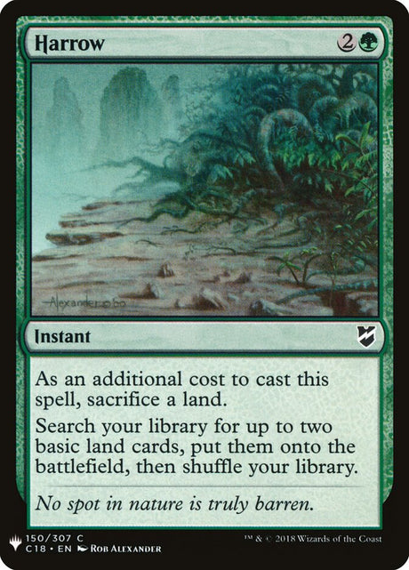 Harrow (C18-150) - The List (PLST)