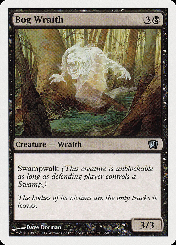 Bog Wraith (120) - Eighth Edition (8ED)