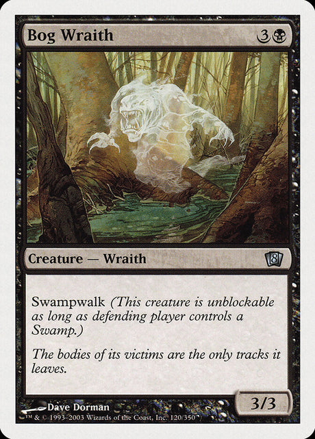Bog Wraith (120) - Eighth Edition (8ED)