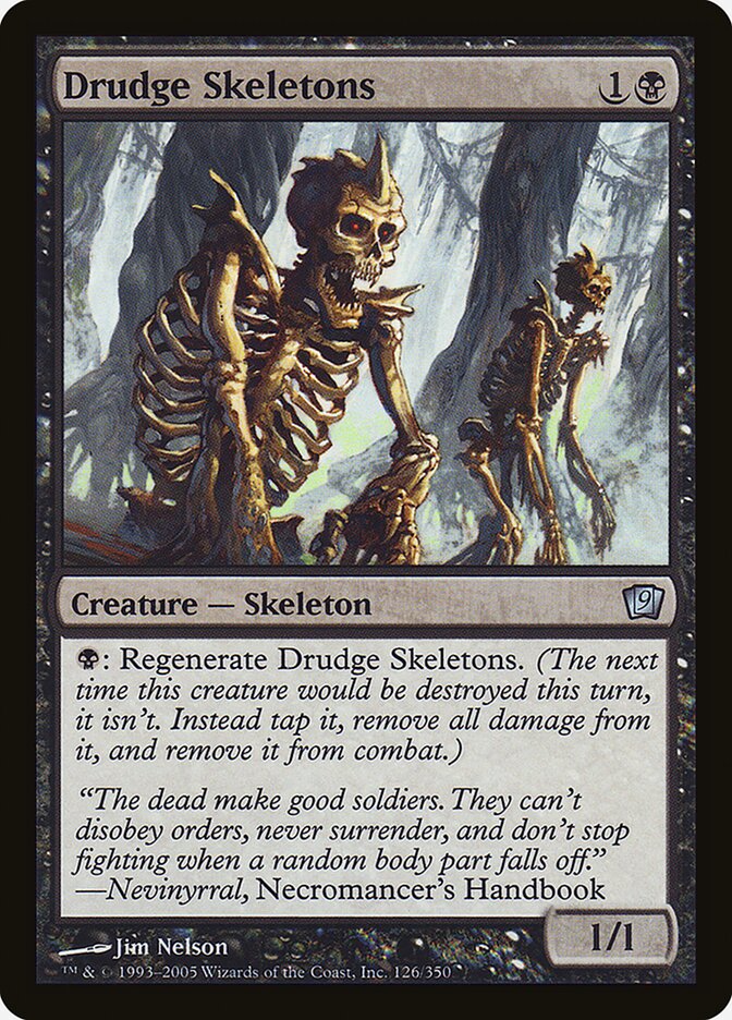 Drudge Skeletons (126) - Ninth Edition (9ED)