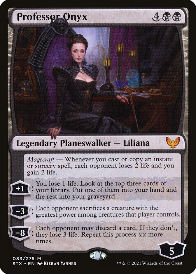 Professor Onyx (83) - Strixhaven: School of Mages (STX)