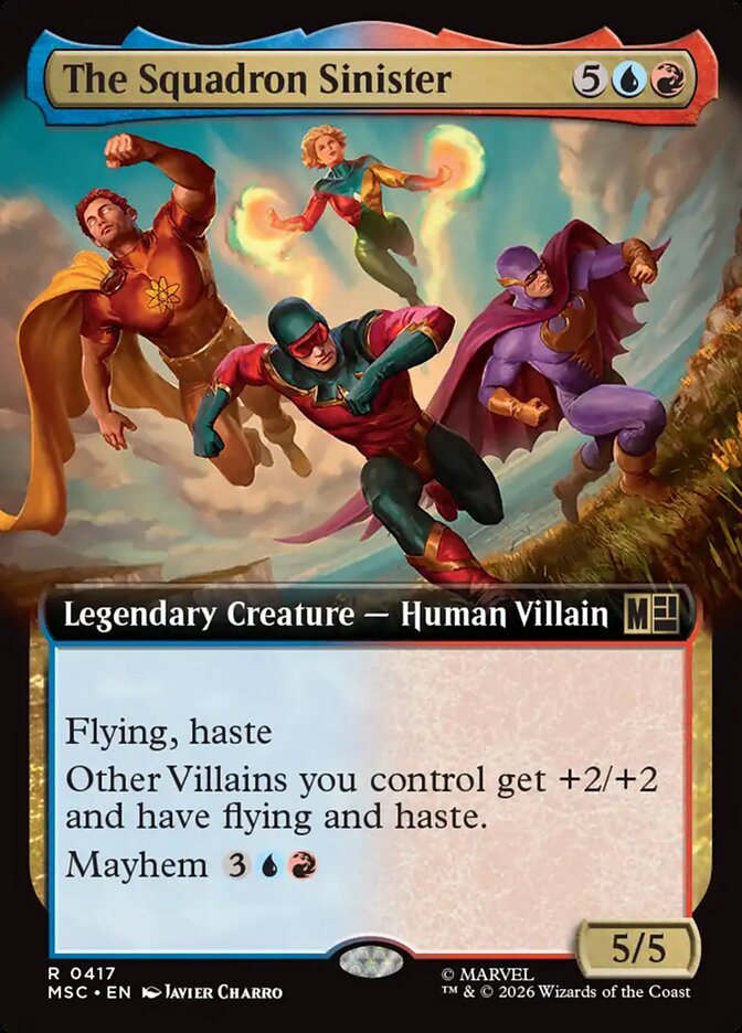 The Squadron Sinister (417) - Marvel Super Heroes Commander (MSC)