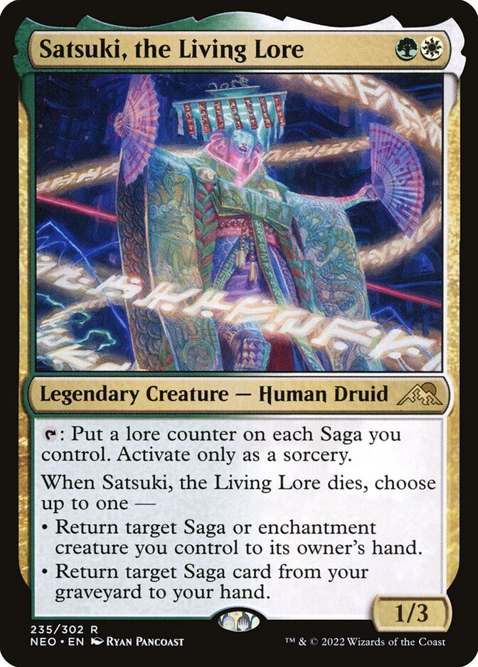 Satsuki, the Living Lore (235) - Kamigawa: Neon Dynasty (NEO)