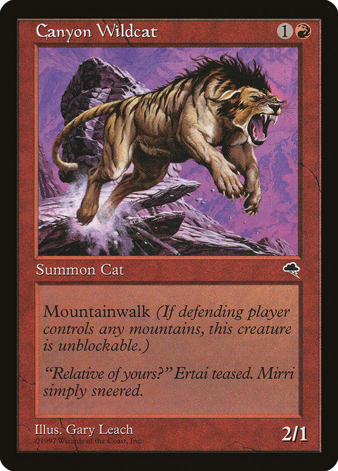 Canyon Wildcat (167) - Tempest (TMP)