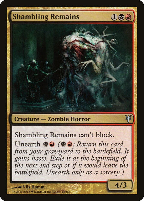 Shambling Remains (48) - Duel Decks: Sorin vs. Tibalt (DDK)