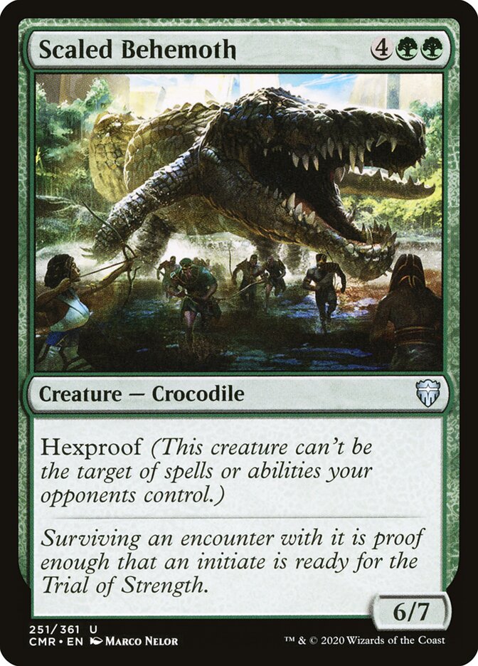 Scaled Behemoth (251) - Commander Legends (CMR)