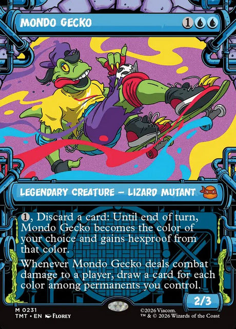 Mondo Gecko (231) - Teenage Mutant Ninja Turtles (TMT)