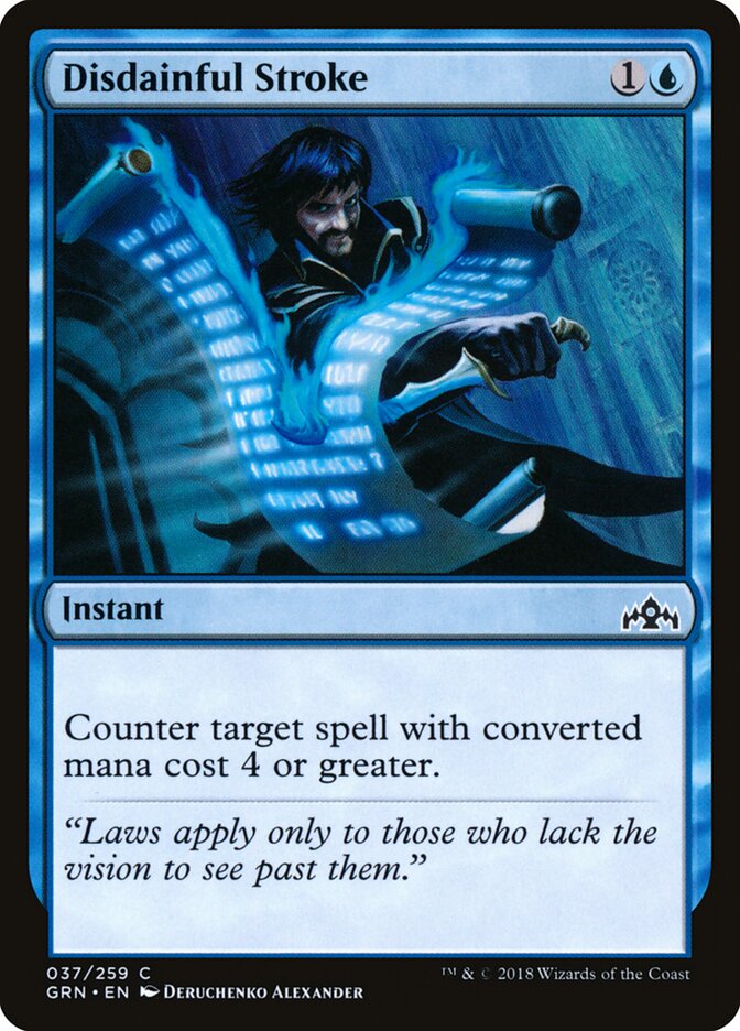 Disdainful Stroke (37) - Guilds of Ravnica (GRN)