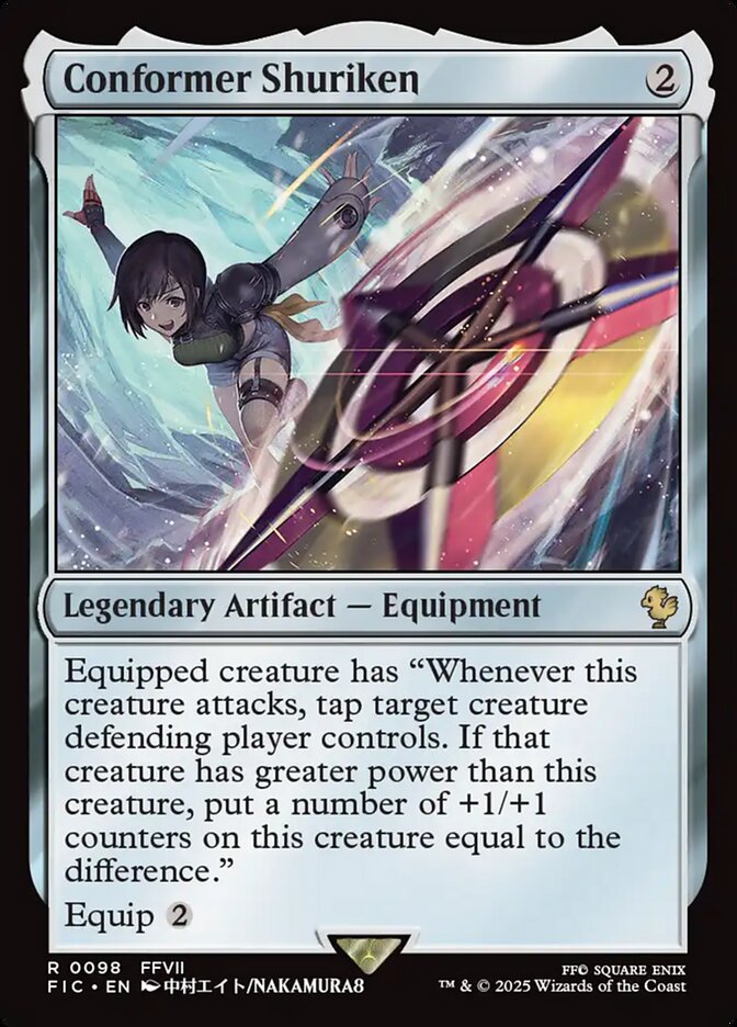Conformer Shuriken (98) - [Surge Foil] Final Fantasy Commander (FIC)