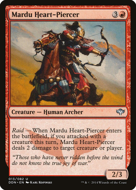 Mardu Heart-Piercer (13) - Duel Decks: Speed vs. Cunning (DDN)