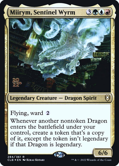 Miirym, Sentinel Wyrm (284s) - Battle for Baldur's Gate Promos (PCLB)