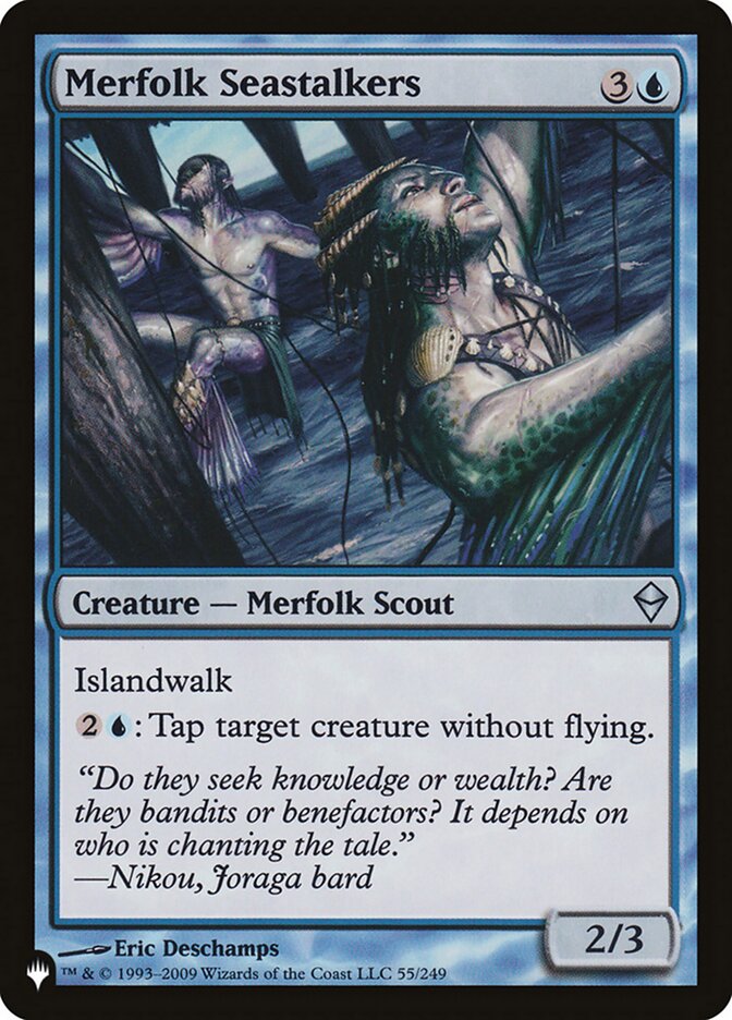 Merfolk Seastalkers (ZEN-55) - The List (PLST)