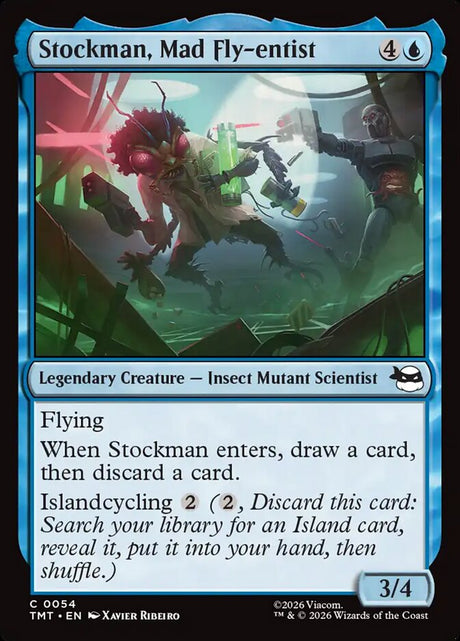 Stockman, Mad Fly-entist (54) - Teenage Mutant Ninja Turtles (TMT)
