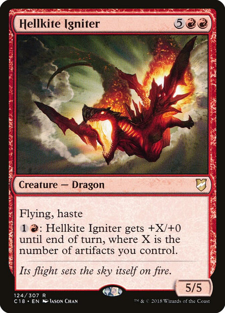 Hellkite Igniter (124) - Commander 2018 (C18)