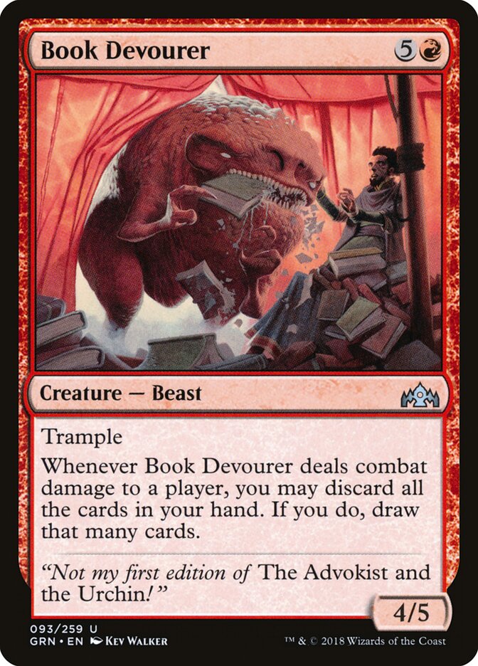 Book Devourer (93) - Guilds of Ravnica (GRN)