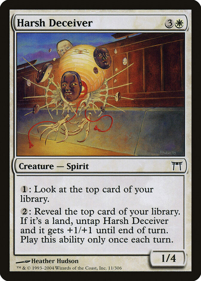 Harsh Deceiver (11) - Champions of Kamigawa (CHK)
