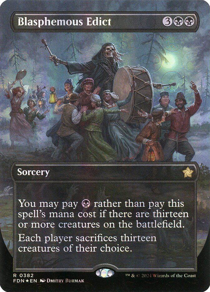 Blasphemous Edict (382) - Foundations (FDN)