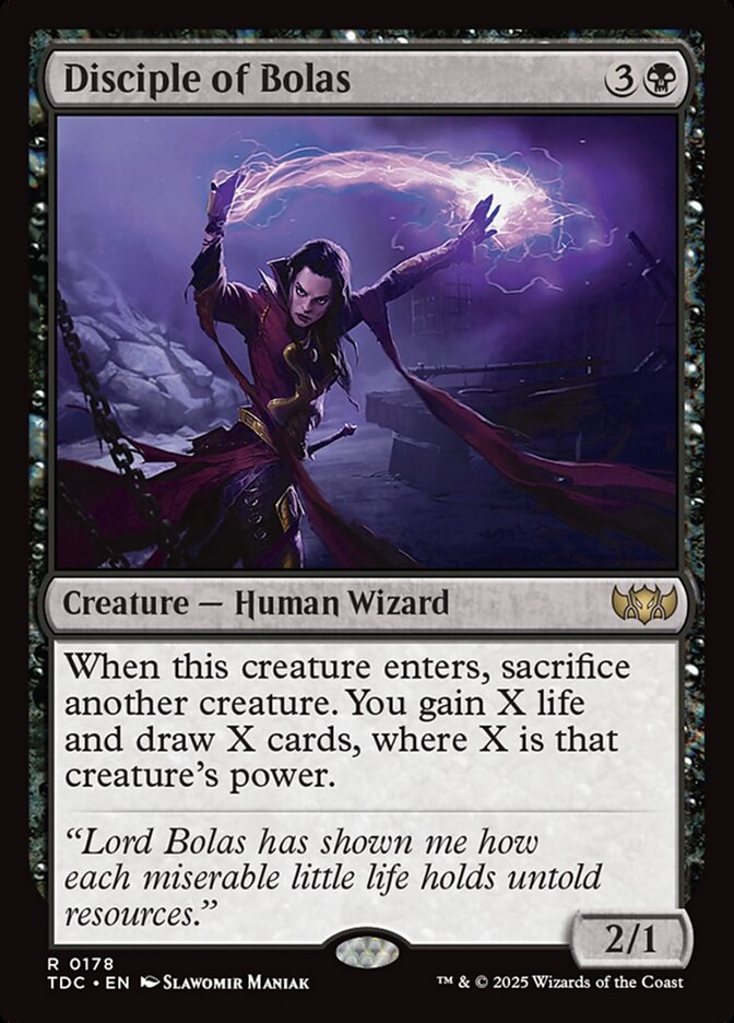 Disciple of Bolas (178) - Tarkir: Dragonstorm Commander (TDC)