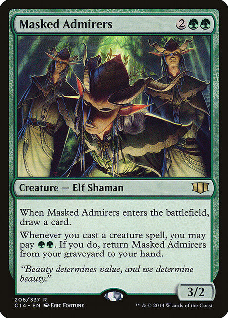 Masked Admirers (206) - Commander 2014 (C14)