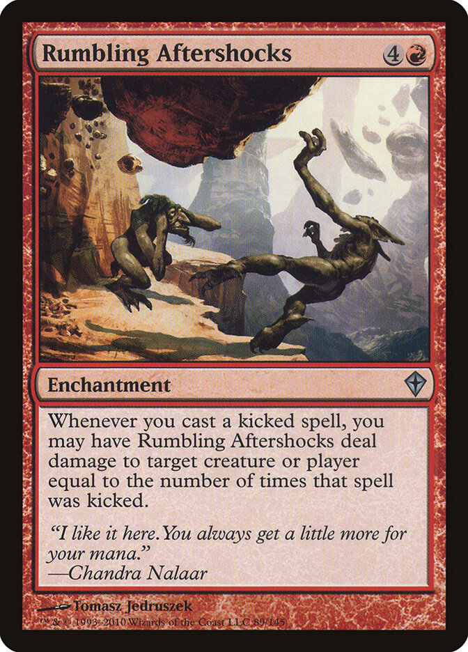 Rumbling Aftershocks (89) - Worldwake (WWK)
