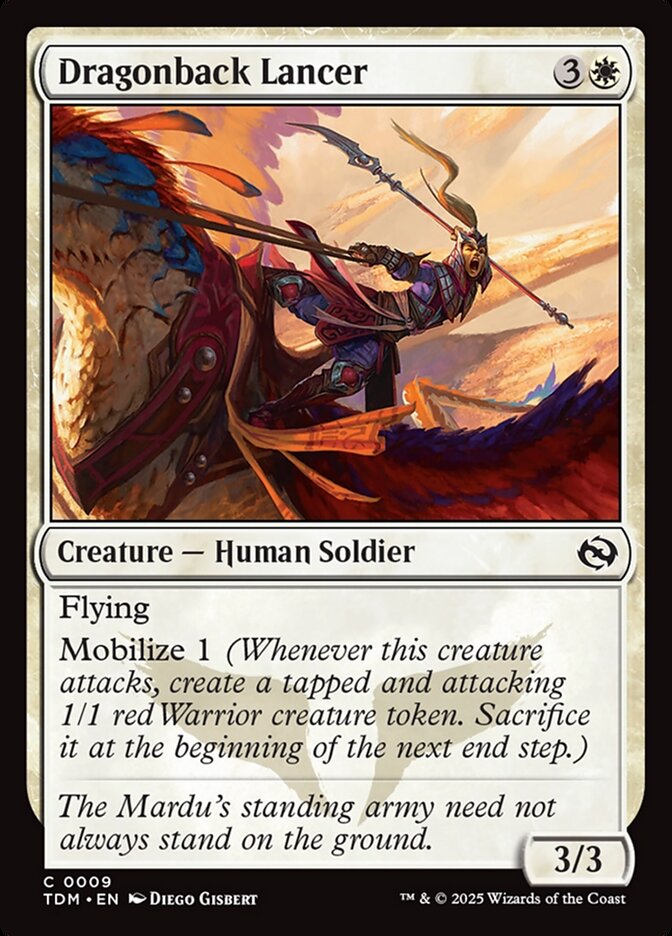 Dragonback Lancer (9) - Tarkir: Dragonstorm (TDM)