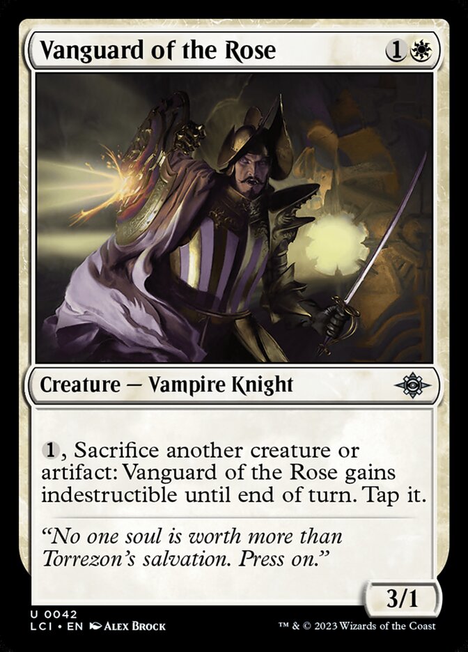 Vanguard of the Rose (42) - The Lost Caverns of Ixalan (LCI)
