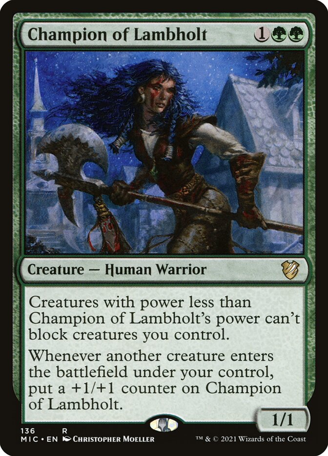 Champion of Lambholt (136) - Midnight Hunt Commander (MIC)