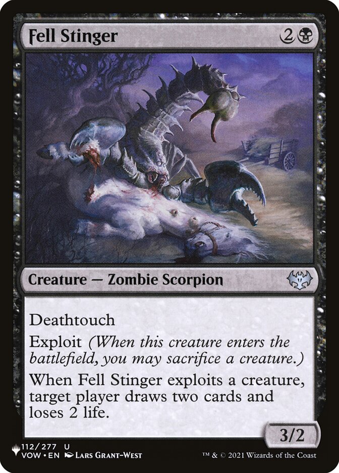 Fell Stinger (VOW-112) - The List (PLST)