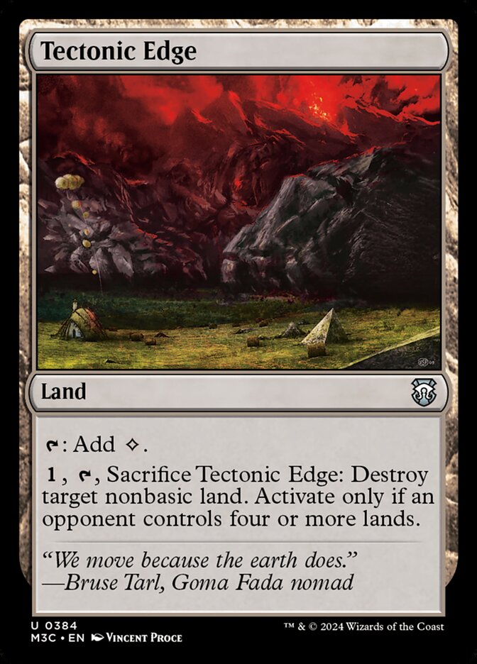Tectonic Edge (384) - Modern Horizons 3 Commander (M3C)