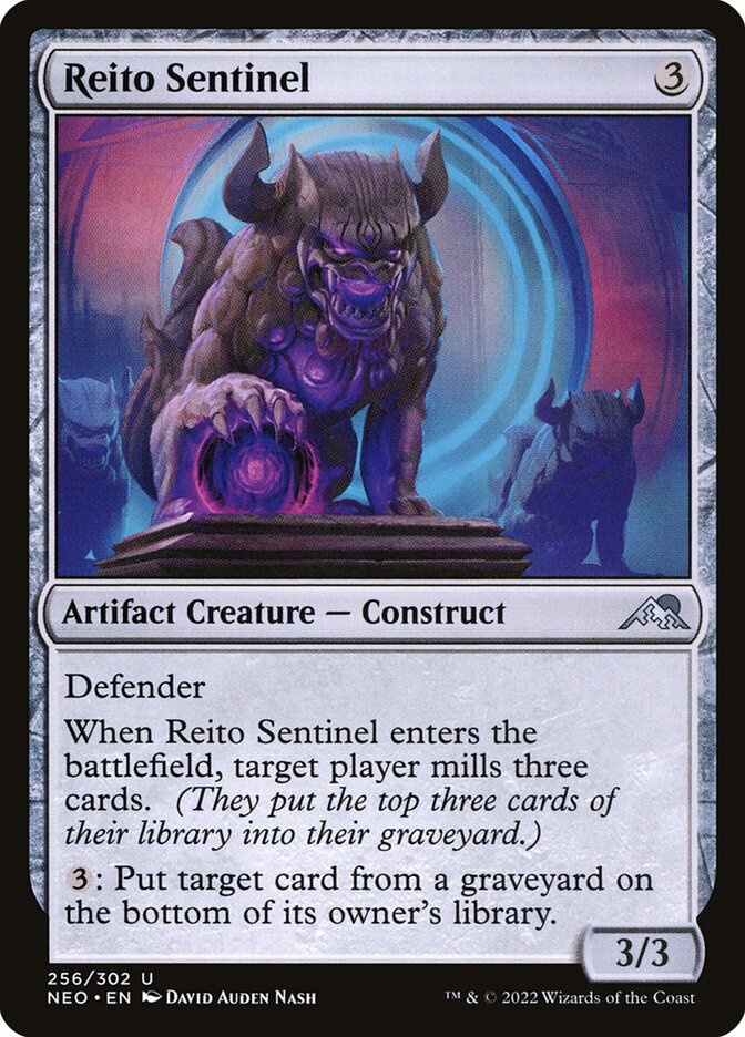 Reito Sentinel (256) - Kamigawa: Neon Dynasty (NEO)