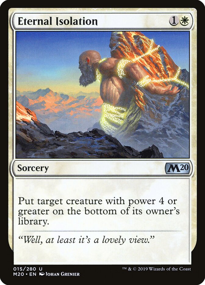 Eternal Isolation (15) - Core Set 2020 (M20)