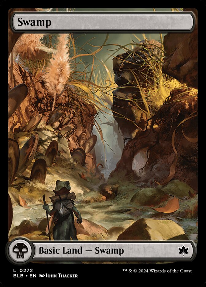 Swamp (272) - [Full Art] Bloomburrow (BLB)