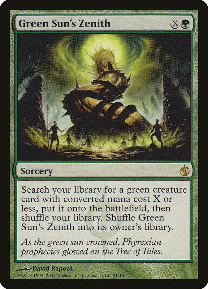 Green Sun's Zenith (81) - Mirrodin Besieged (MBS)