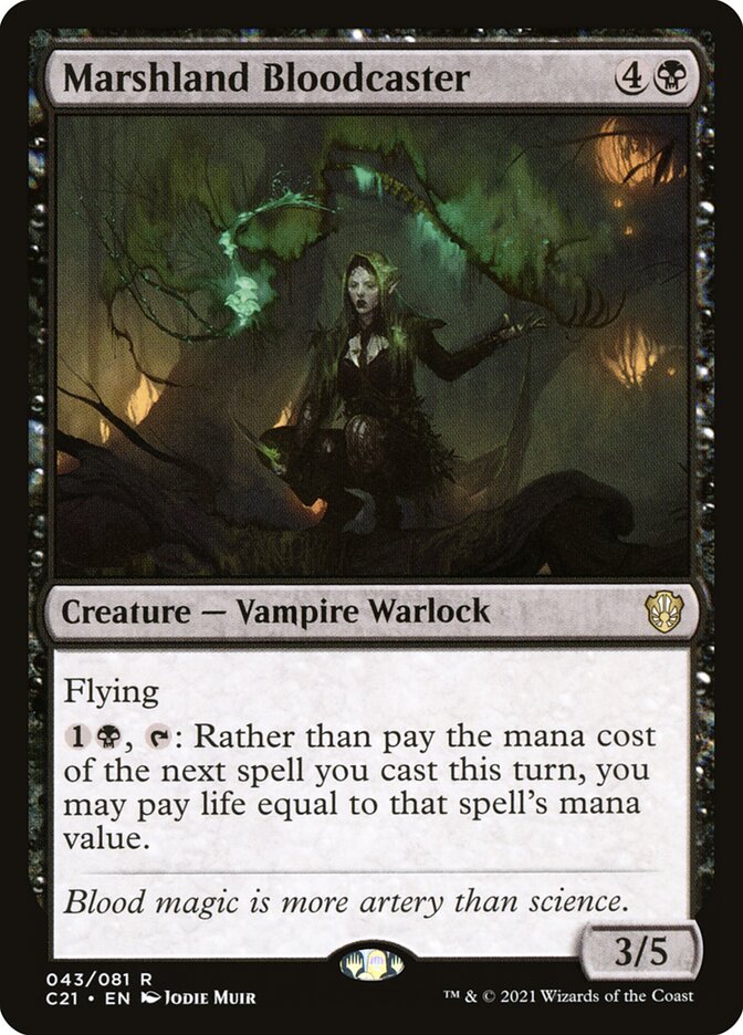 Marshland Bloodcaster (43) - Commander 2021 (C21)