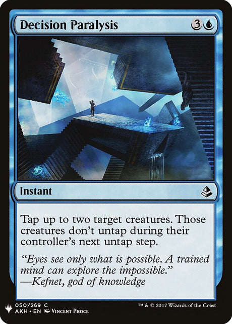Decision Paralysis (AKH-50) - The List (PLST)
