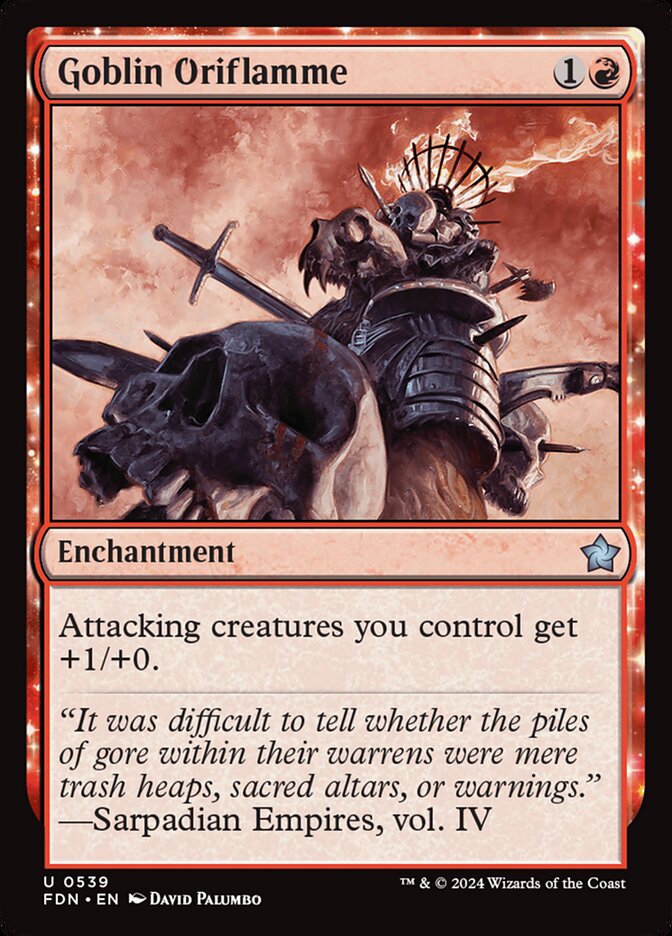 Goblin Oriflamme (539) - Foundations (FDN)