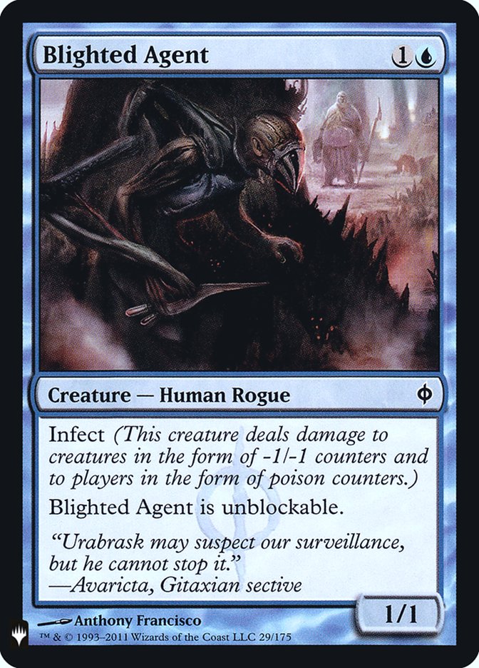 Blighted Agent - [Foil] The List (PLST)