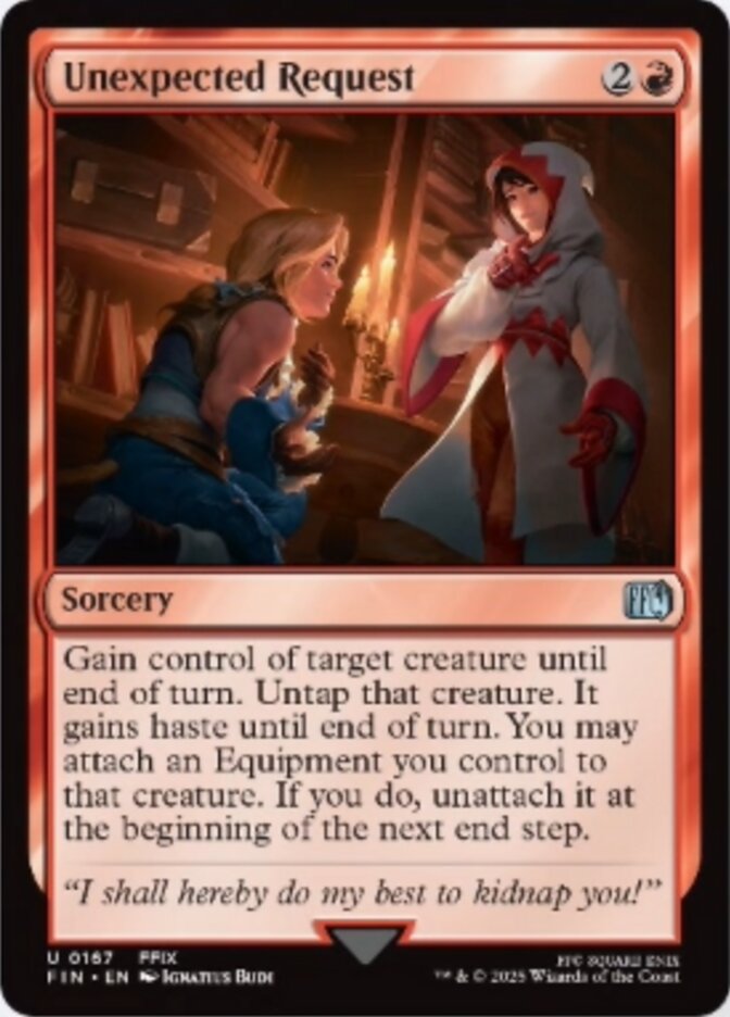 Unexpected Request (167) - [Foil] Final Fantasy (FIN)