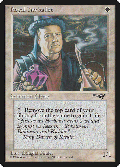 Royal Herbalist (15a) - Alliances (ALL)