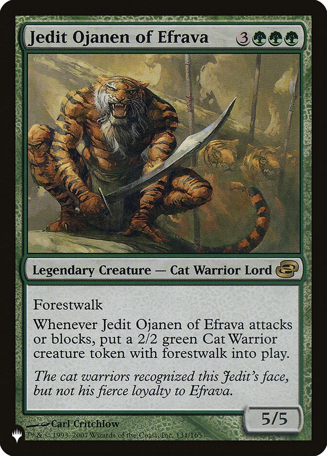 Jedit Ojanen of Efrava (PLC-131) - The List (PLST)