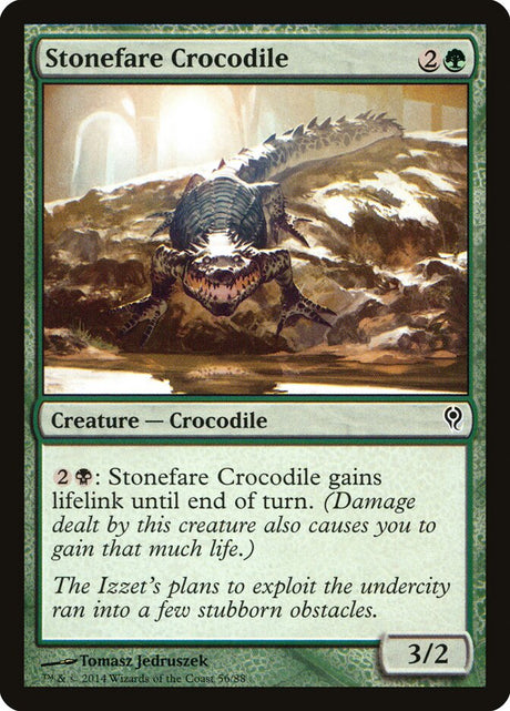 Stonefare Crocodile (56) - Duel Decks: Jace vs. Vraska (DDM)