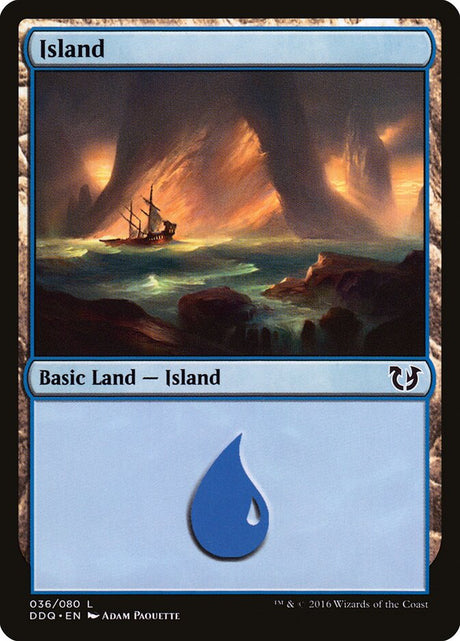 Island (36) - Duel Decks: Blessed vs. Cursed (DDQ)