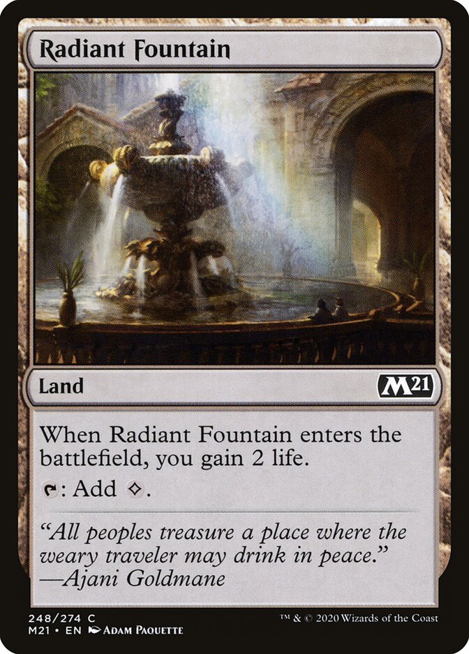 Radiant Fountain (248) - Core Set 2021 (M21)