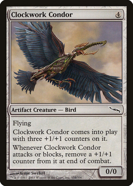 Clockwork Condor (154) - Mirrodin (MRD)